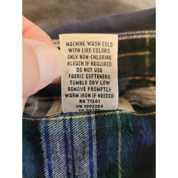 L.L. Bean Mens Chore Coat Workwear Jacket Flannel lined Blue XL Barn Trucker - Picture 4 of 7